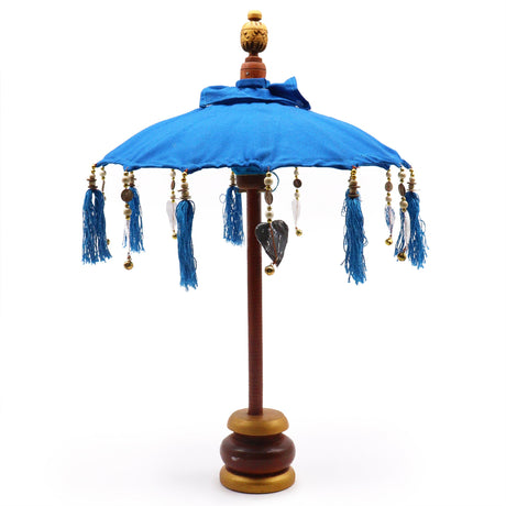 Parasol Decor - Cotton - Turquoise 40cm - SHAMTAM.COM