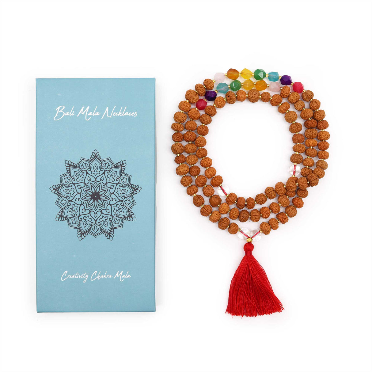 Bali Mala Necklace - Creativity Chakra - SHAMTAM.COM