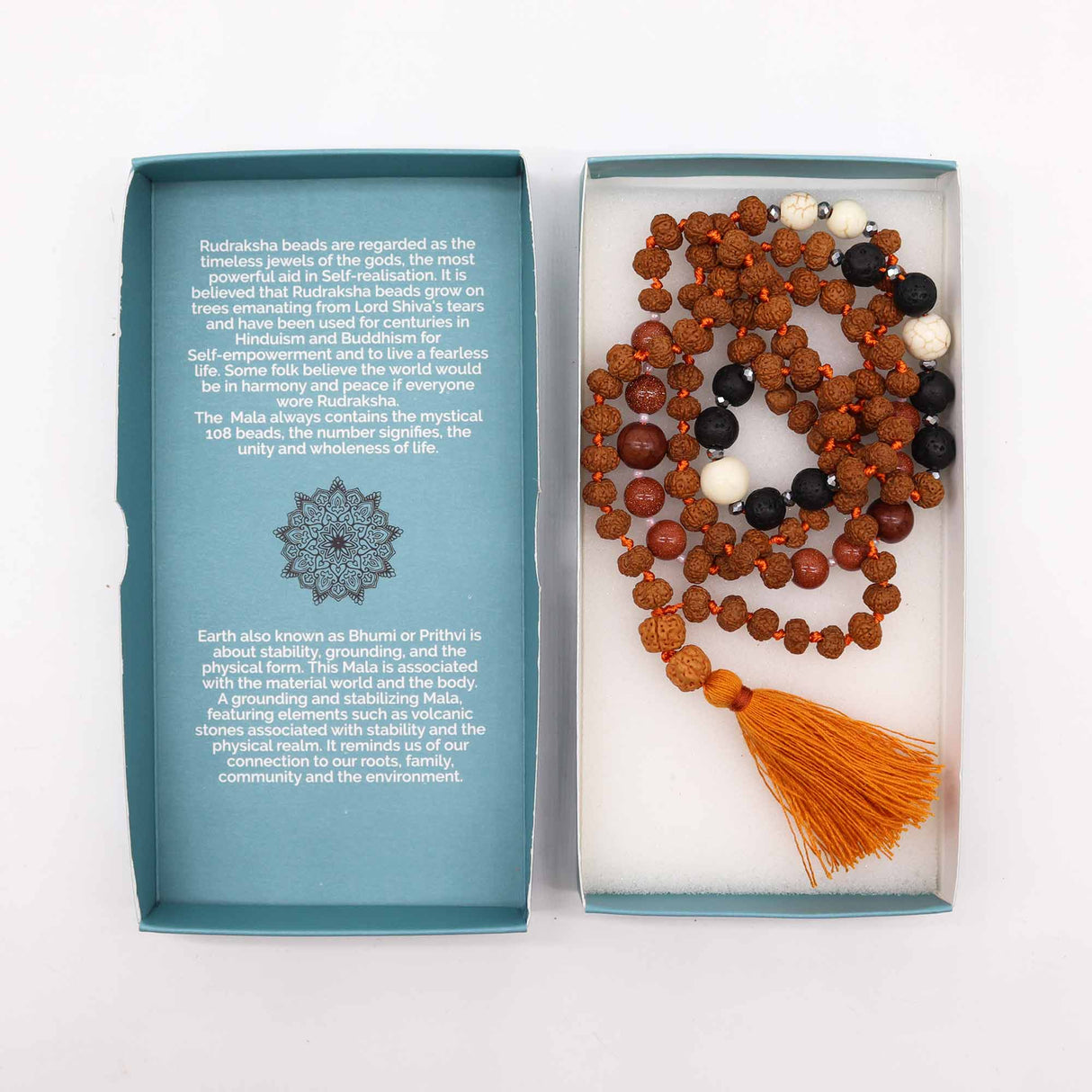 Bali Mala Necklace - Earth Element - SHAMTAM.COM