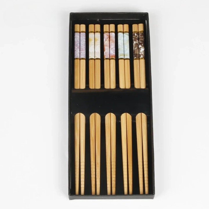 Bamboo Chopsticks Set - SHAMTAM