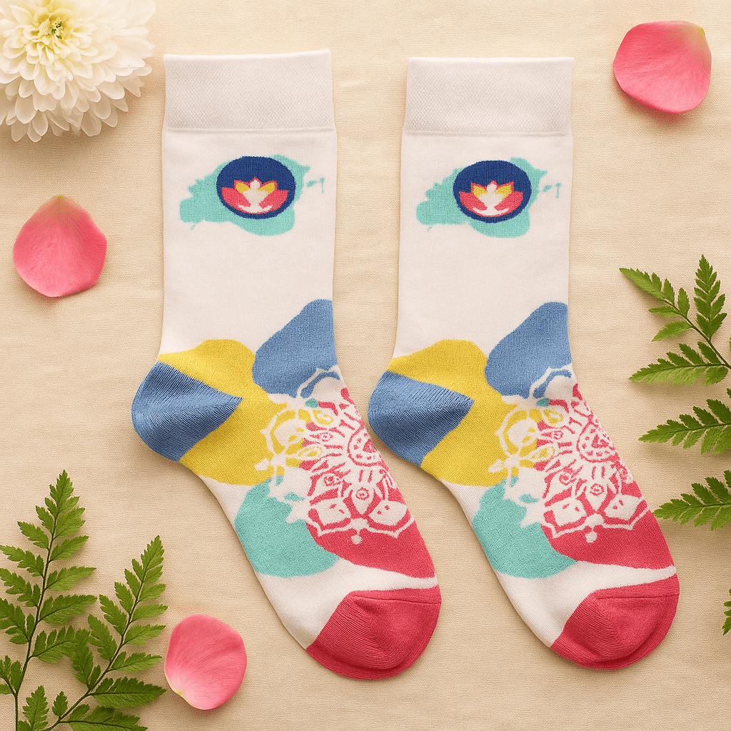 Bamboo Socks Medium Large Meditation - SHAMTAM.COM