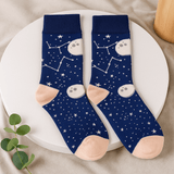 Bamboo Socks Medium - Large Moon Walk - SHAMTAM.COM