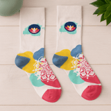 Bamboo Socks Size S/M Meditation - SHAMTAM.COM