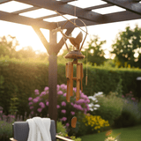 Bamboo Wind Chime Coconut Dragon - SHAMTAM.COM