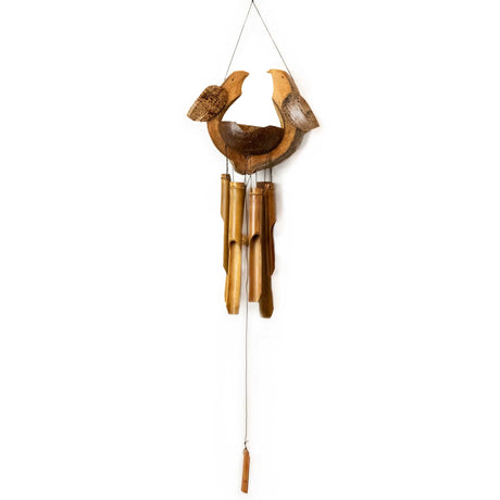 Bamboo Windchime - Natural finish - Husband & Wife - SHAMTAM.COM