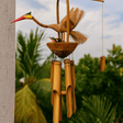 Bamboo Wind Chimes, Mother and Chicks - SHAMTAM.COM