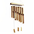 Bamboo Windchime - Natural finish - 12 Large Tubes - SHAMTAM.COM