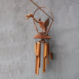 Bamboo Wind Chimes - Coconut Dragon - SHAMTAM.COM