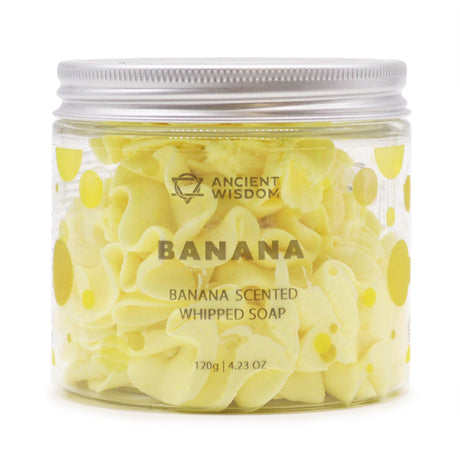 Banana Whipped Soap 120g - SHAMTAM.COM