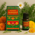 Banjara Marigold Classic Aroma Oil 10ml - Premium Indian Fragrance with Floral and Geometric Design Packaging - SHAMTAM.COM