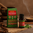 Banjara Patchouli Classic Aroma Oil 10ml - Premium Indian Fragrance in Amber Glass Bottle with Vibrant Packaging - SHAMTAM.COM