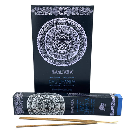 Nag Champa Incense - Banjara Tribal Smudge - SHAMTAM.COM