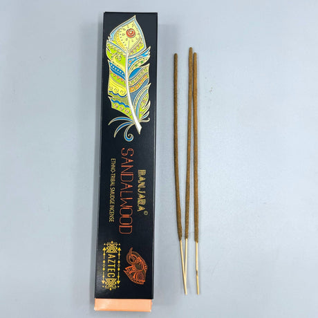 Sandalwood Incense - Banjara Tribal Smudge - SHAMTAM.COM