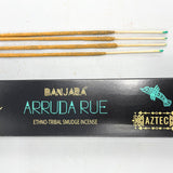 White Arruda Rue Incense - Banjara Tribal Smudge - SHAMTAM.COM