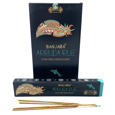 White Arruda Rue Incense - Banjara Tribal Smudge - SHAMTAM.COM