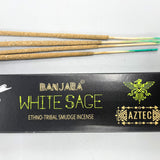 White Sage Incense - Banjara Tribal Smudge - SHAMTAM.COM