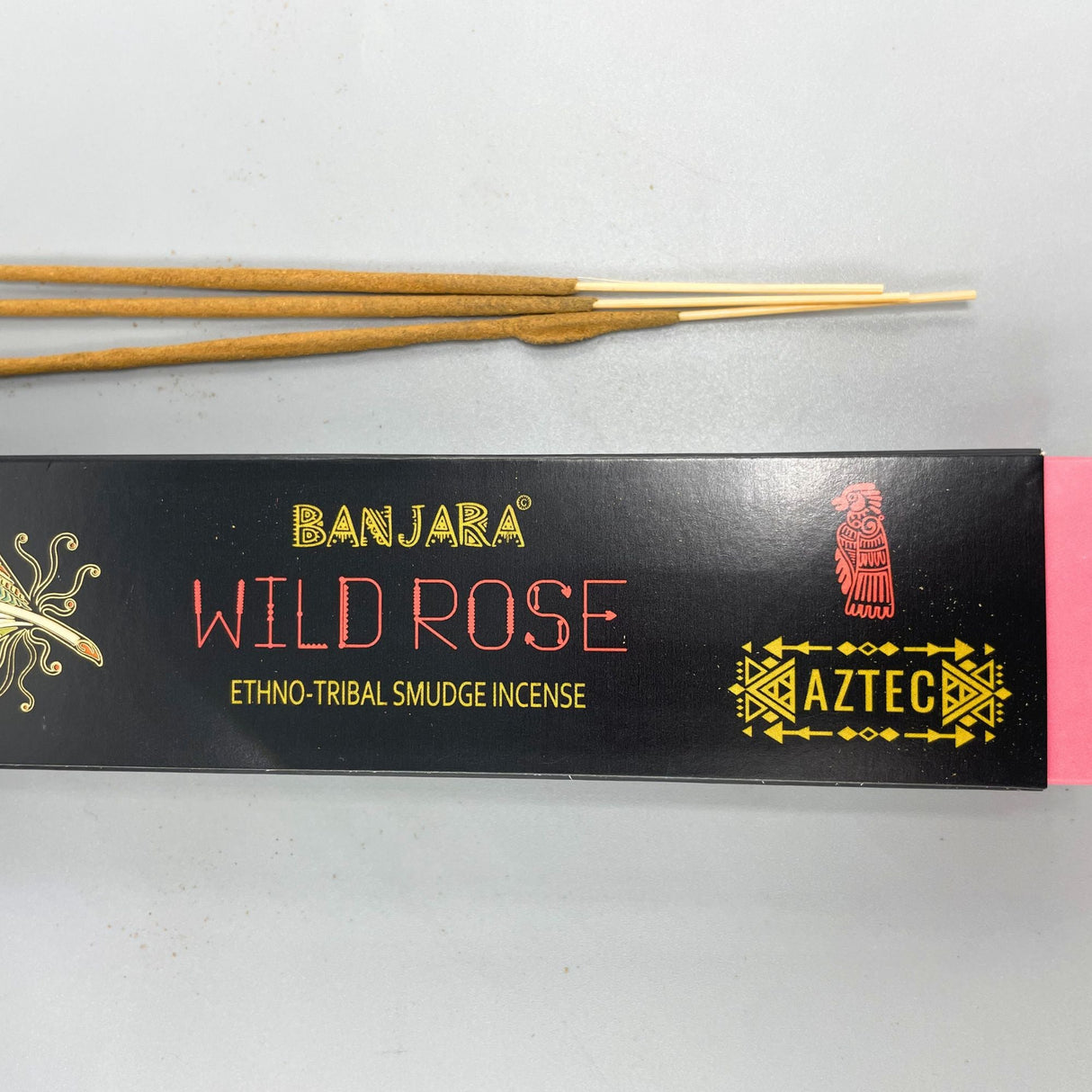 Wild Rose Incense - Banjara Tribal Smudge - SHAMTAM.COM