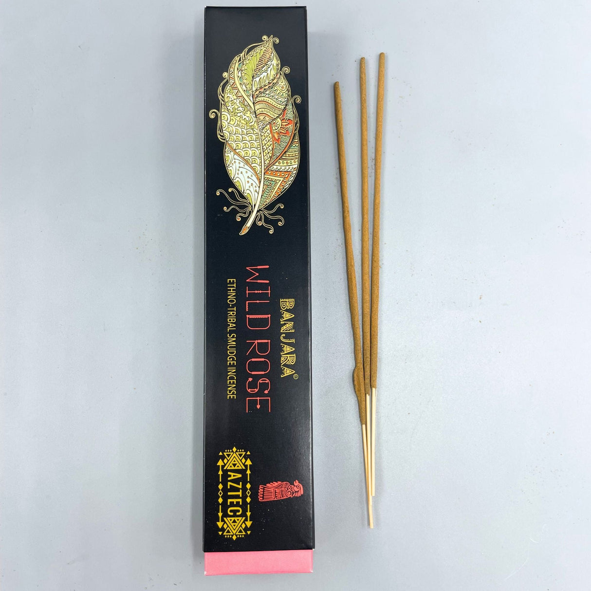 Wild Rose Incense - Banjara Tribal Smudge - SHAMTAM.COM