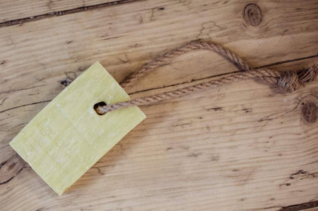 Bar Soap on a Rope - Moroccan Roll - SHAMTAM.COM