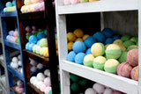 Bath Bomb 5 Shelf Display - Whitewash - SHAMTAM.COM