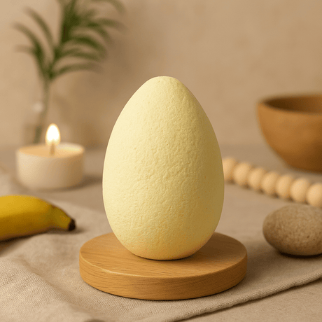 Bath Bomb Banana Egg Shaped Fizzy - SHAMTAM.COM