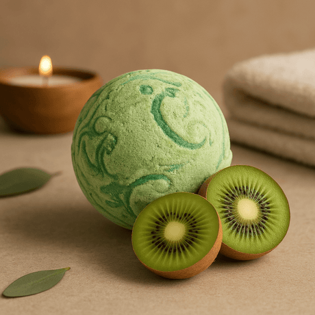 Bath Bomb Coconut Kiwi Fruit - SHAMTAM.COM