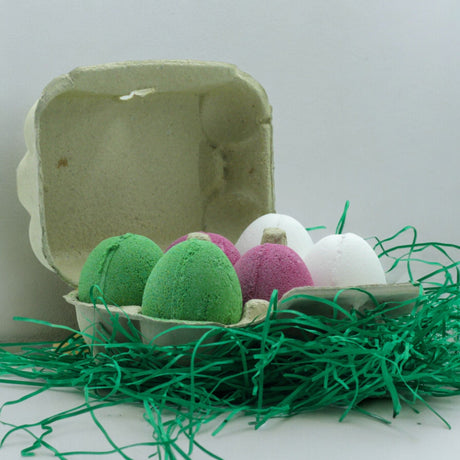 Bath Bomb Eggs Set, 6 Mixed Scents - SHAMTAM.COM