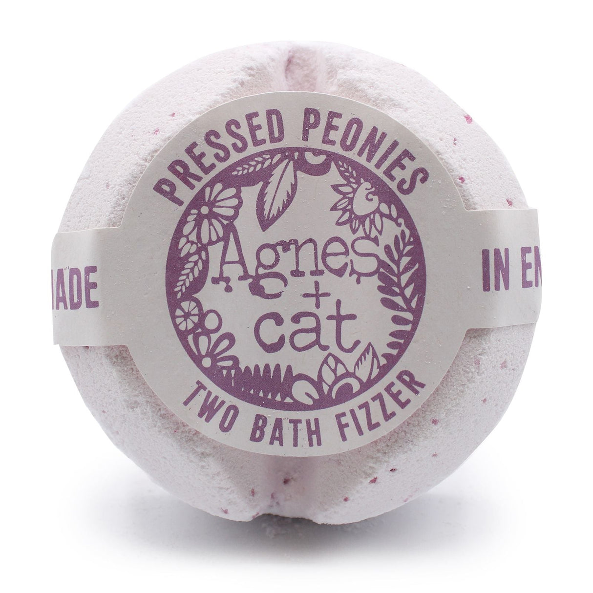 Bath Bomb Fizzer Peony Agnes and Cat - SHAMTAM.COM