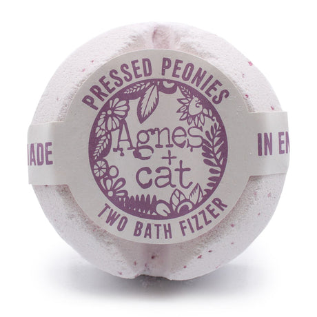 Bath Bomb Fizzer Peony Agnes and Cat - SHAMTAM.COM