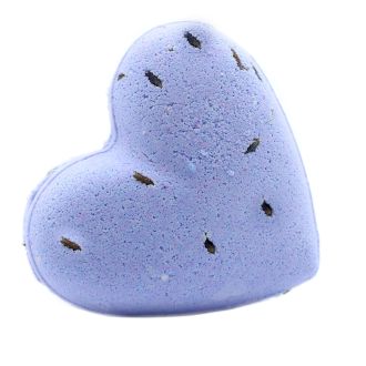 Bath Bomb French Lavender Love Heart 70g - SHAMTAM.COM