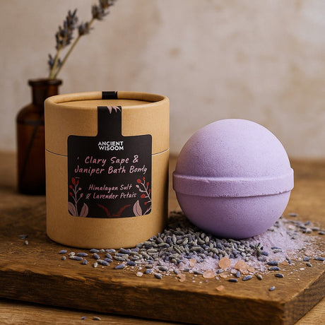 Bath Bomb Himalayan Salt Lavender 3 - Piece Set - SHAMTAM.COM