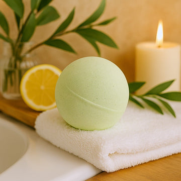 Bath Bomb Lemon Eucalyptus 180g