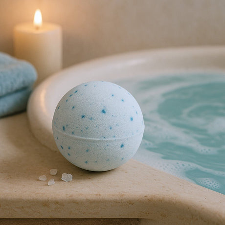 Bath Bomb Ocean Sea Salt Shea Butter 180g - SHAMTAM.COM