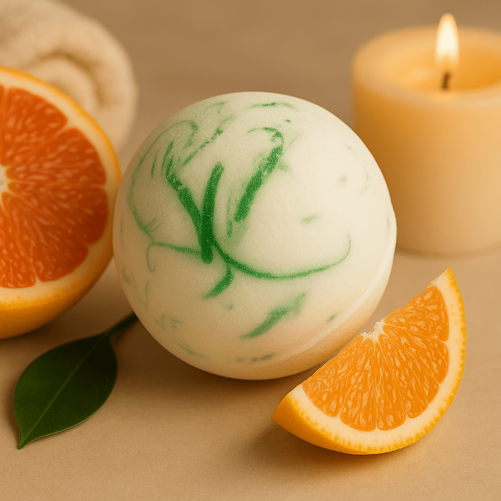 Bath Bomb Pomelo Citrus 180g - SHAMTAM.COM