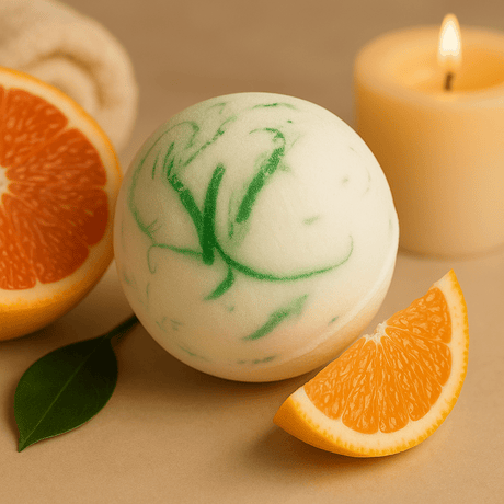 Bath Bomb Pomelo Citrus 180g - SHAMTAM.COM