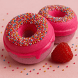 Bath Bomb Raspberry Donuts - SHAMTAM.COM
