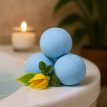 Bath Bombs 10 Pack – Ylang and Patchouli