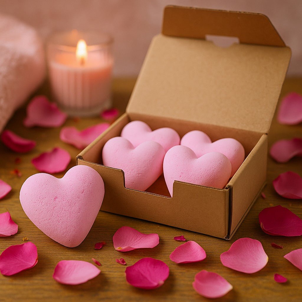 Bath Bombs Bubblegum Heart 70g 5 Pack - SHAMTAM.COM