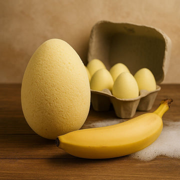 Bath Bombs Egg-Shaped Banana 30 Pack