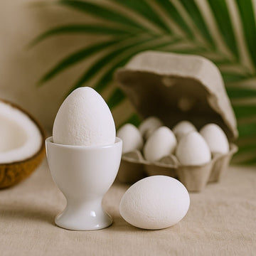Bath Bombs Egg Shaped Coconut – 30 Pack