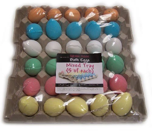 Bath Bombs Eggs in a Tray - Mixed Tray - SHAMTAM.COM
