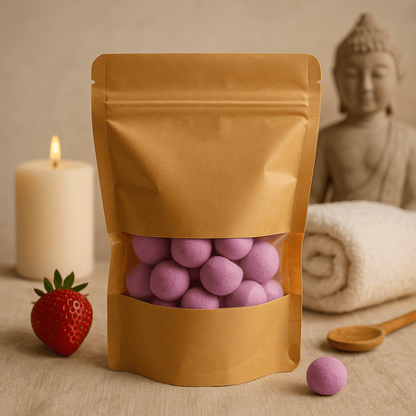 Bath Bombs Strawberry Chill Pills 20 Count - SHAMTAM.COM