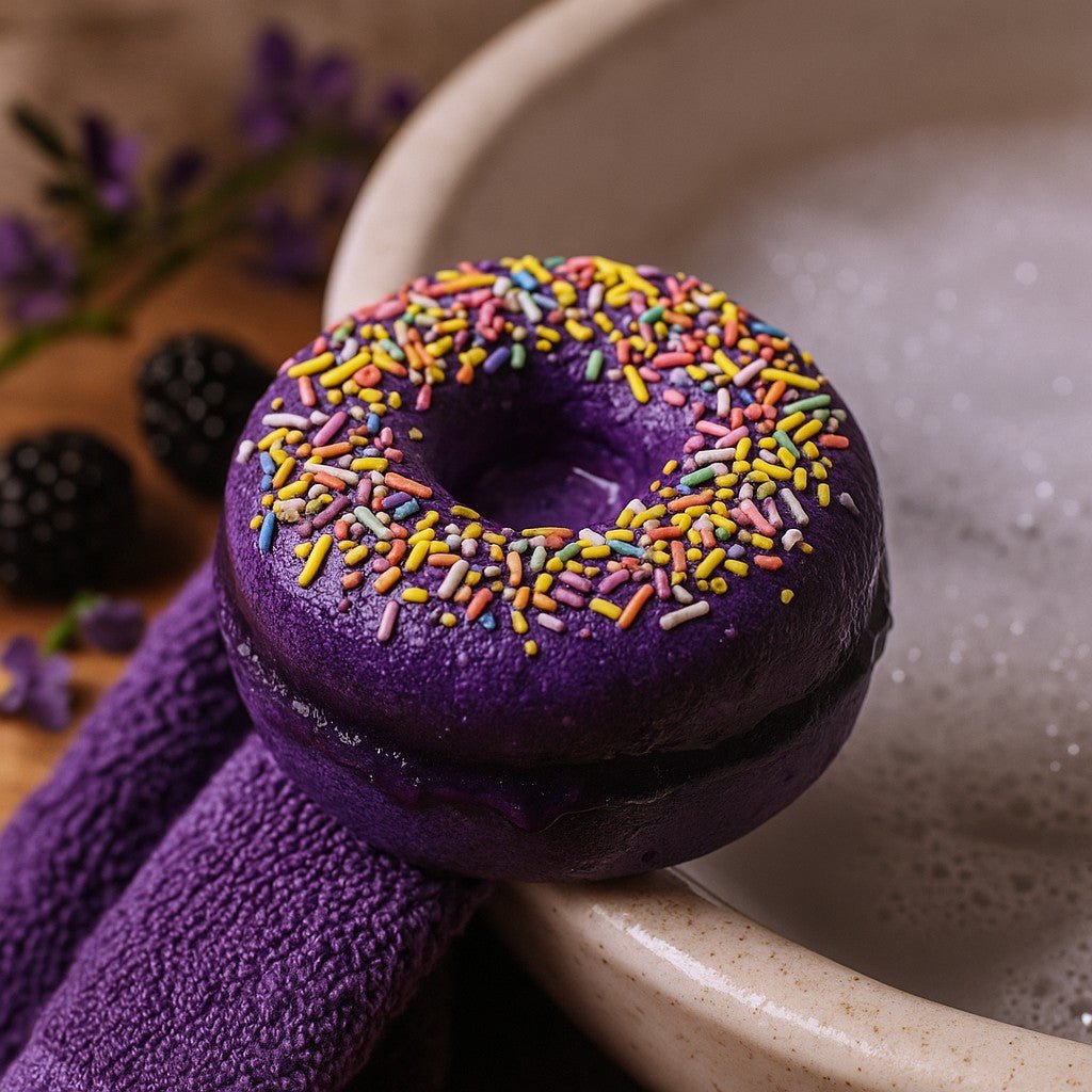 Bath Donuts Blackberry And Almond - SHAMTAM.COM