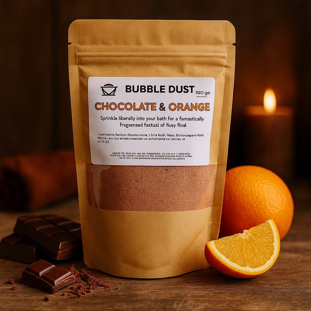 Bath Dust Chocolate Orange 190g - SHAMTAM.COM