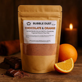 Bath Dust Chocolate Orange 190g - SHAMTAM.COM