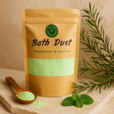Bath Dust Peppermint and Tea Tree 190g - SHAMTAM.COM
