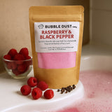 Bath Dust Raspberry and Black Pepper 190g - SHAMTAM.COM