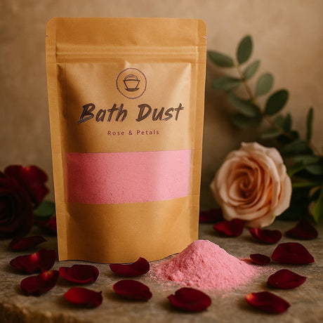 Bath Dust Rose and Petals 190g - SHAMTAM.COM