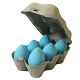 Bath Bombs Eggs in a Tray - Blueberry - SHAMTAM.COM