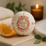 Bath Fizzer Clementine by Agnes and Cat - SHAMTAM.COM